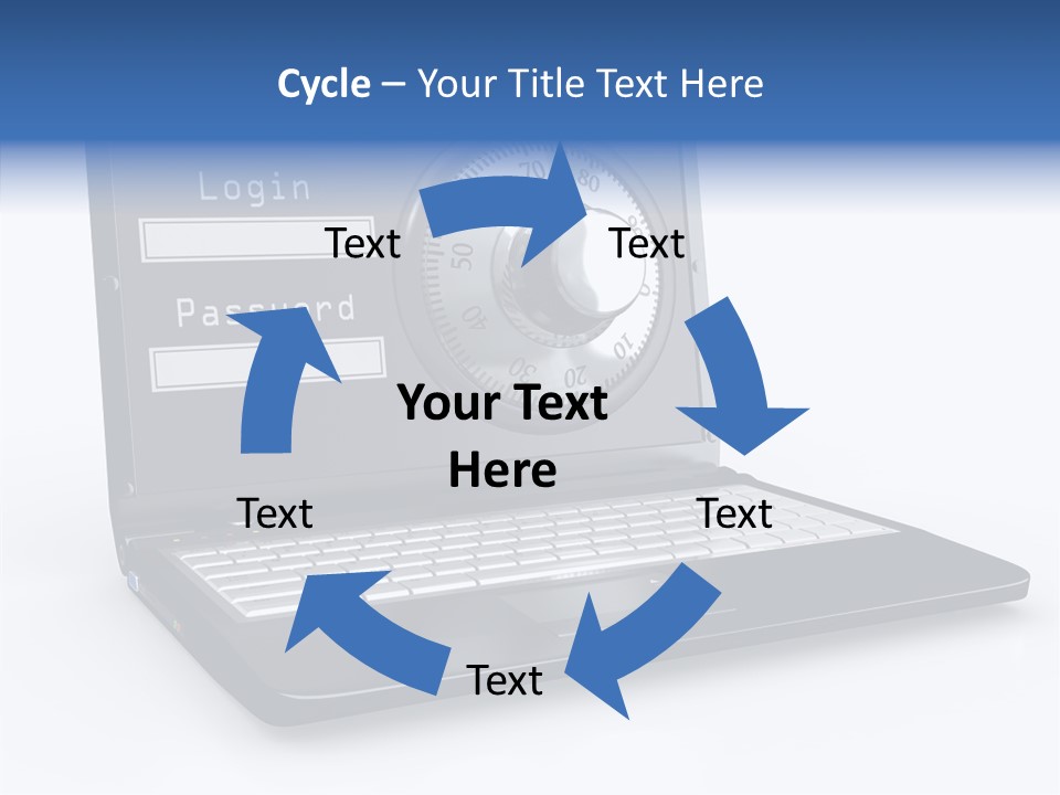 Web Concept Dial PowerPoint Template