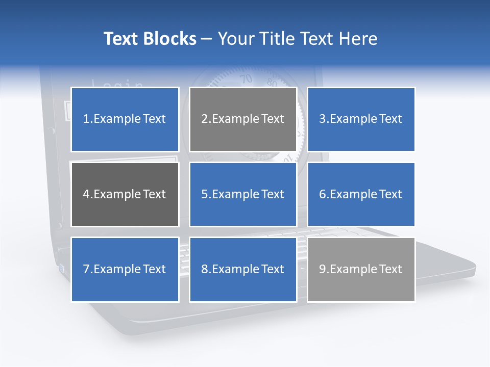 Web Concept Dial PowerPoint Template