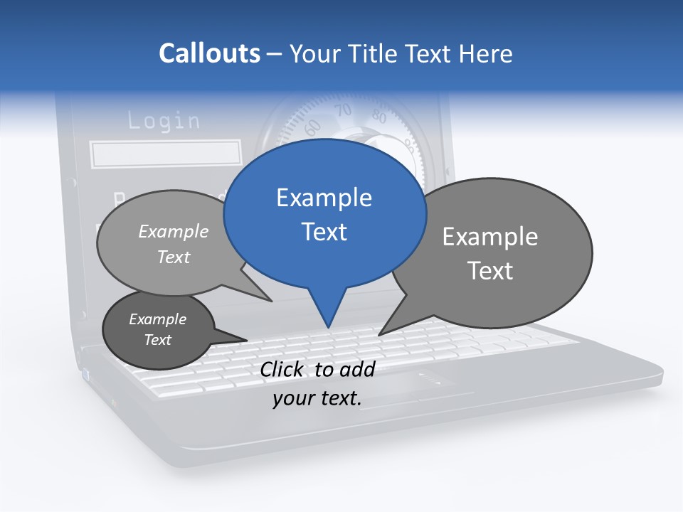 Web Concept Dial PowerPoint Template
