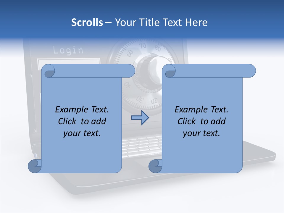 Web Concept Dial PowerPoint Template