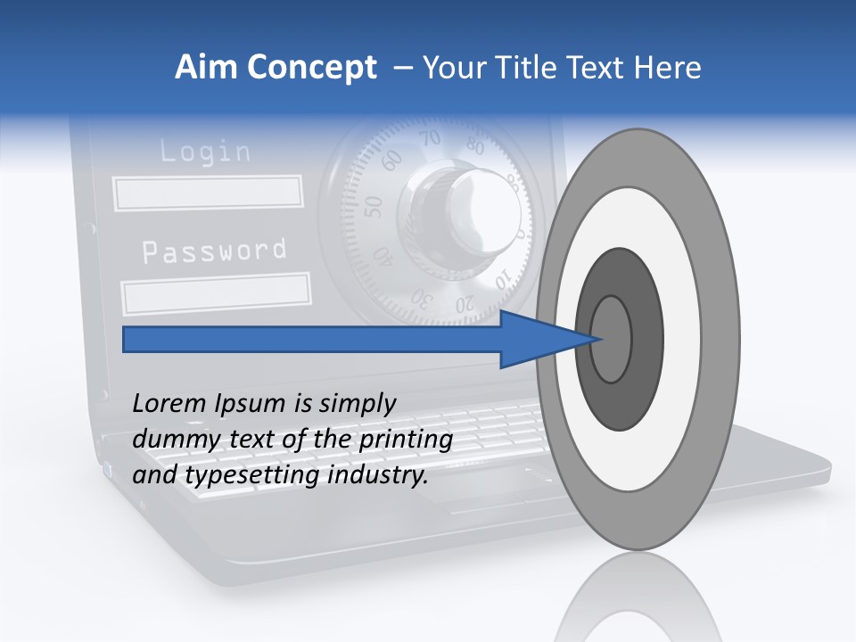 Web Concept Dial PowerPoint Template
