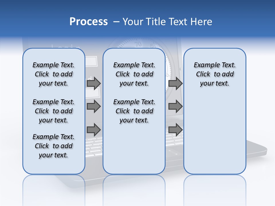 Web Concept Dial PowerPoint Template