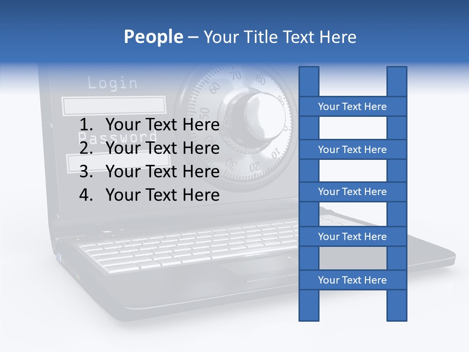 Web Concept Dial PowerPoint Template