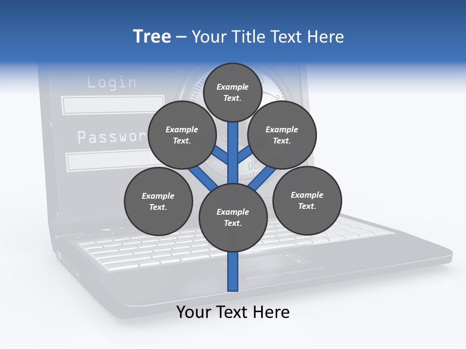 Web Concept Dial PowerPoint Template