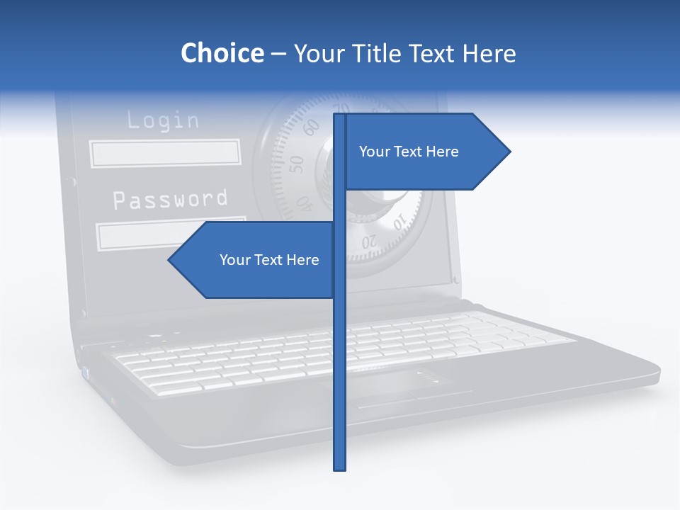 Web Concept Dial PowerPoint Template
