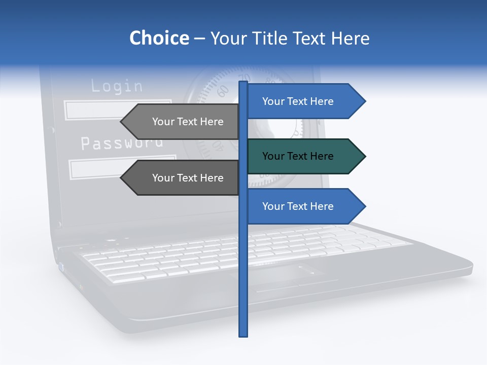 Web Concept Dial PowerPoint Template