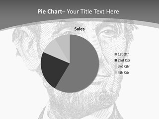 Great Portrait Number  PowerPoint Template