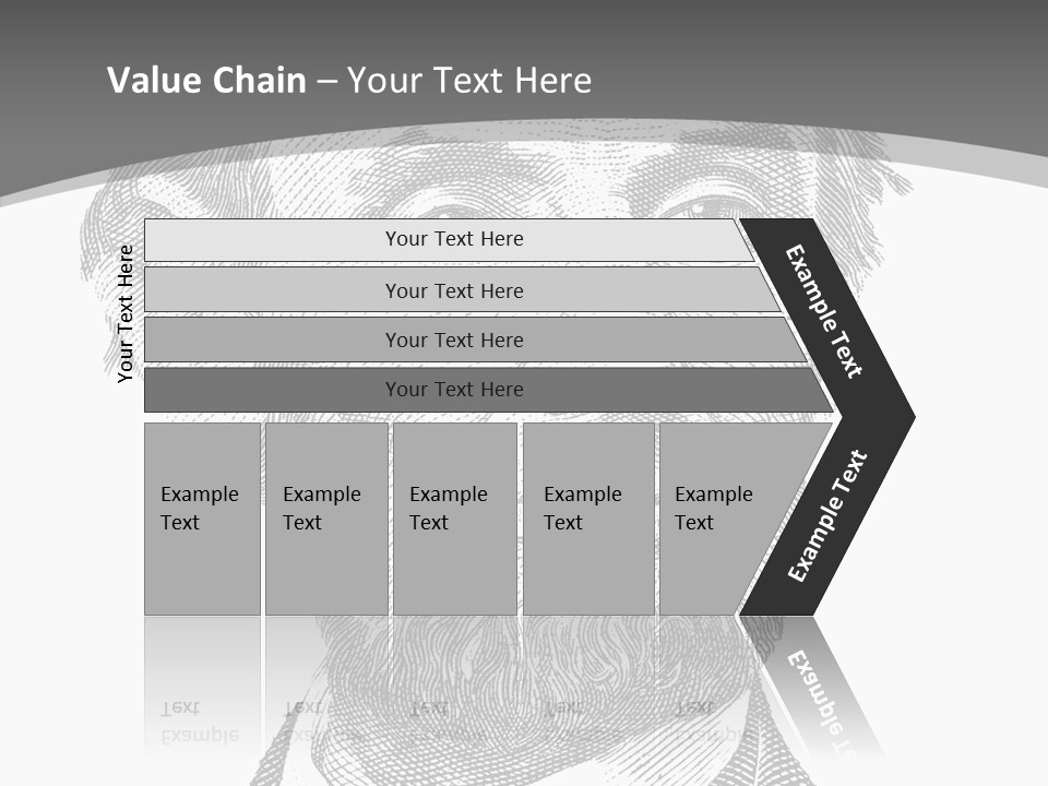Great Portrait Number  PowerPoint Template