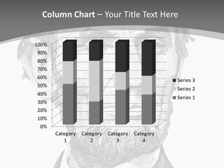 Great Portrait Number  PowerPoint Template