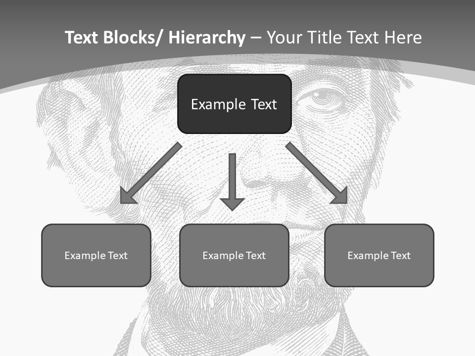 Great Portrait Number  PowerPoint Template