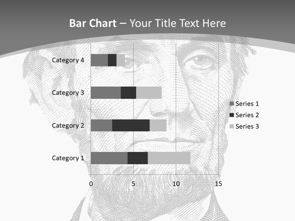 Great Portrait Number  PowerPoint Template