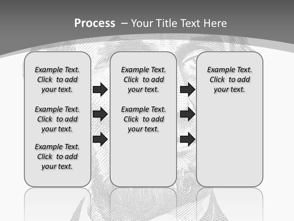 Great Portrait Number  PowerPoint Template