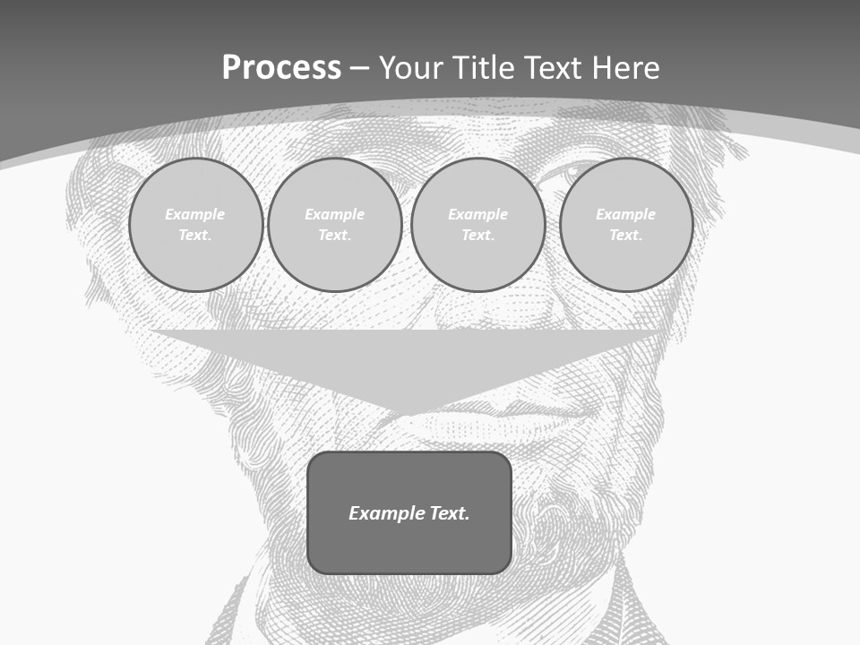 Great Portrait Number  PowerPoint Template