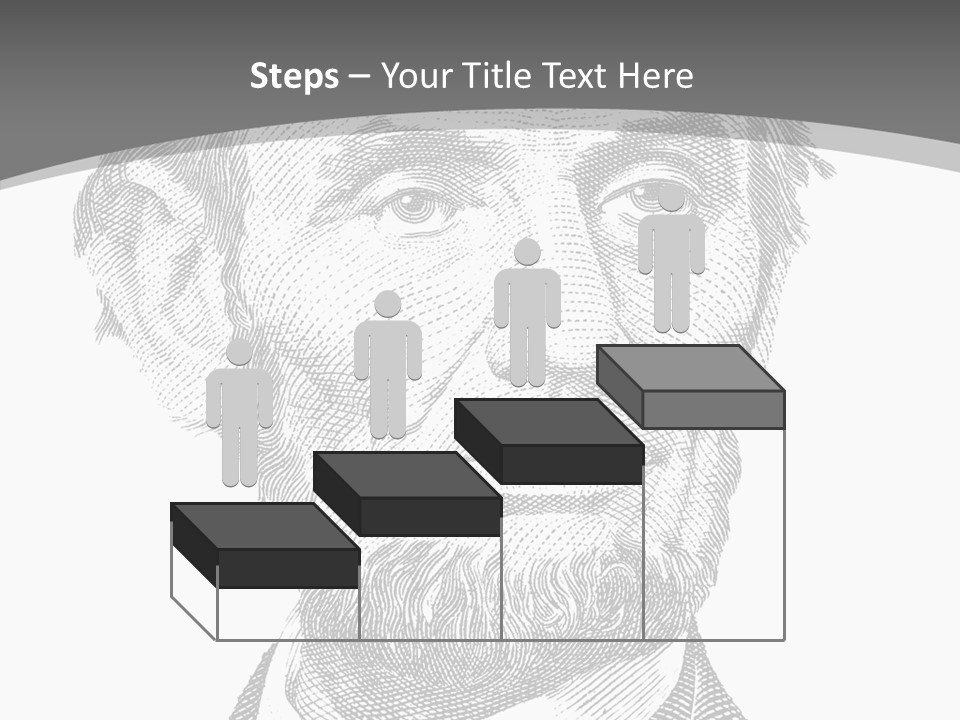 Great Portrait Number  PowerPoint Template