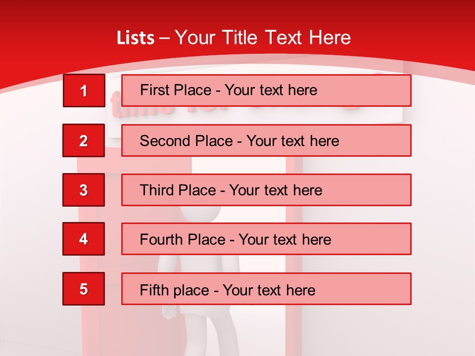 Table Inspiration Success PowerPoint Template