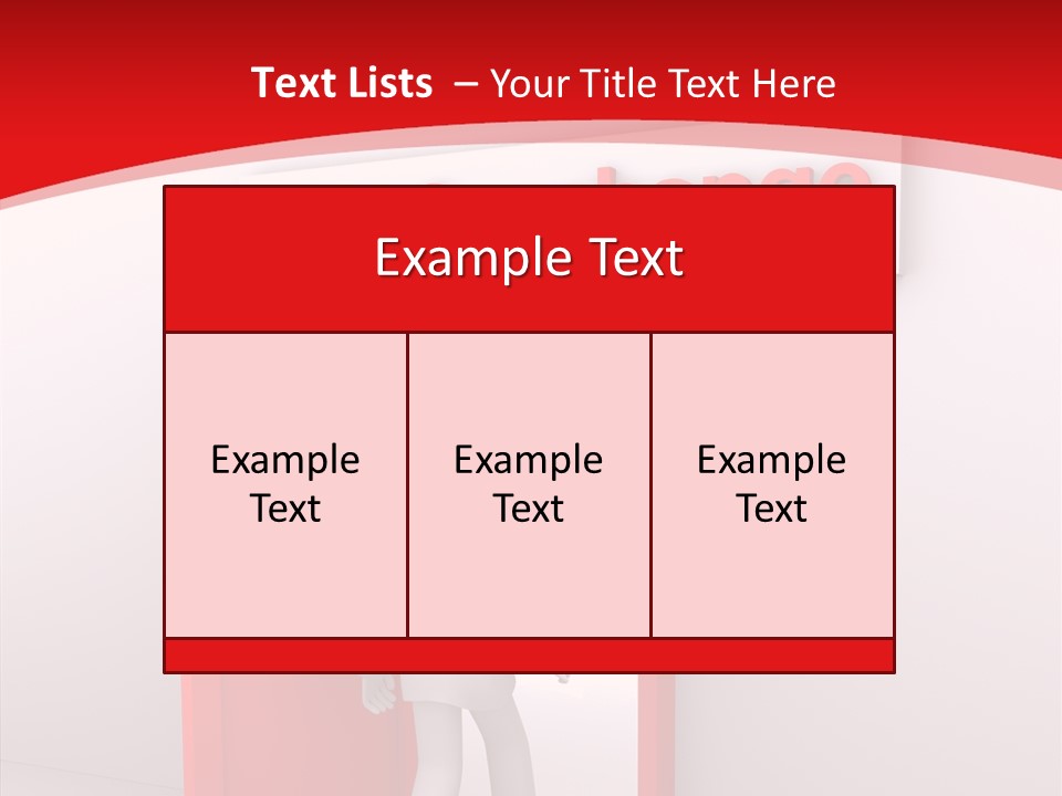 Table Inspiration Success PowerPoint Template