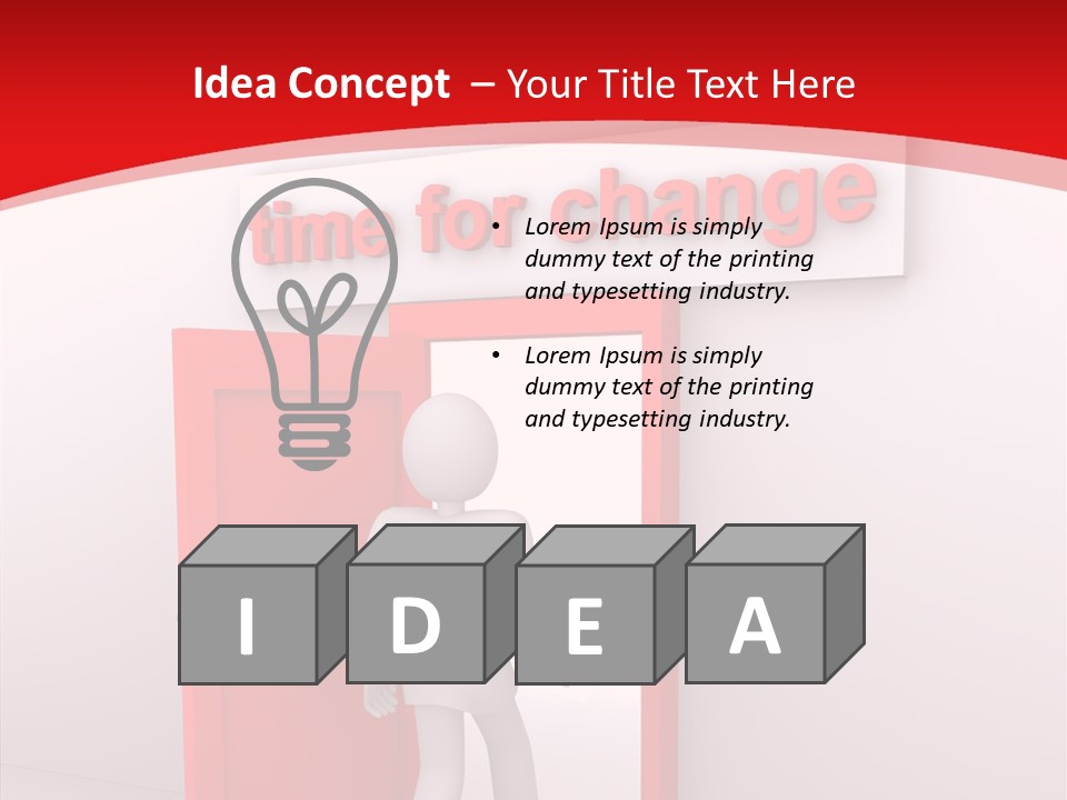 Table Inspiration Success PowerPoint Template