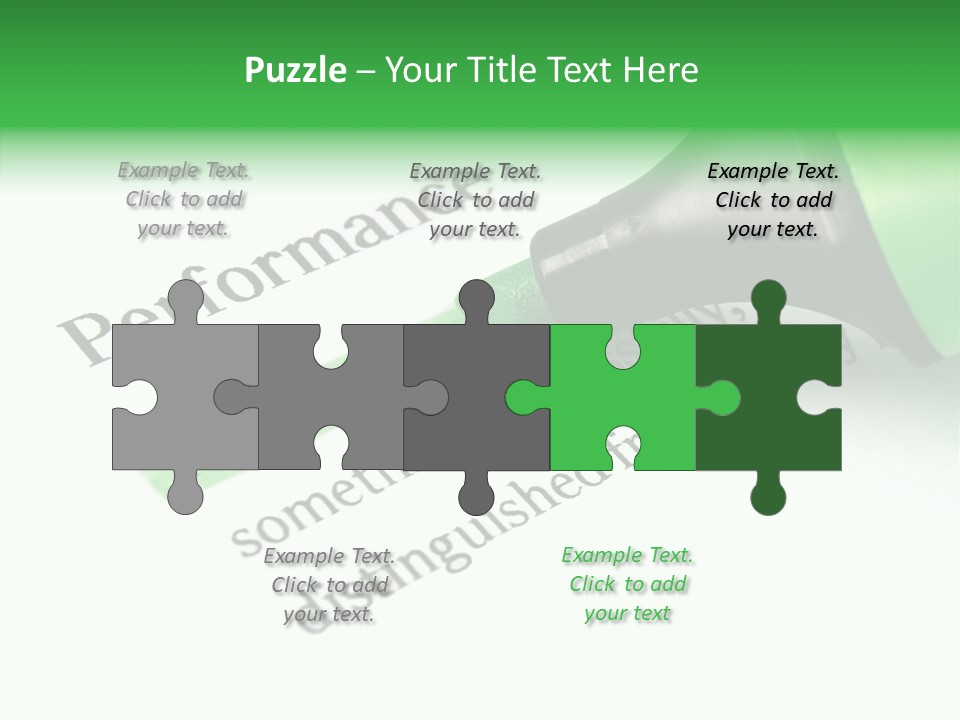 Texture Color Learning PowerPoint Template