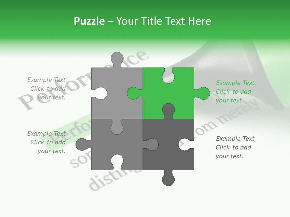 Texture Color Learning PowerPoint Template