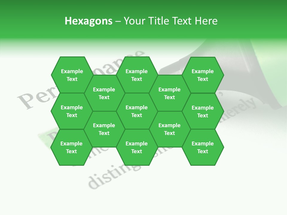 Texture Color Learning PowerPoint Template