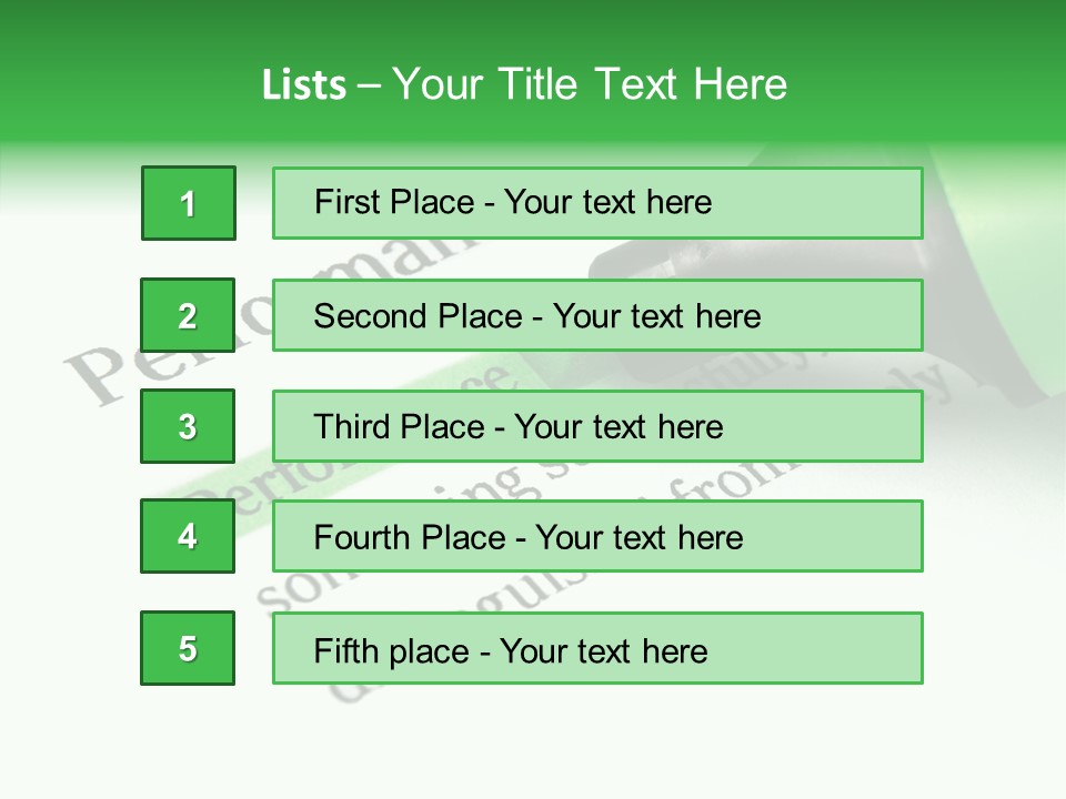Texture Color Learning PowerPoint Template