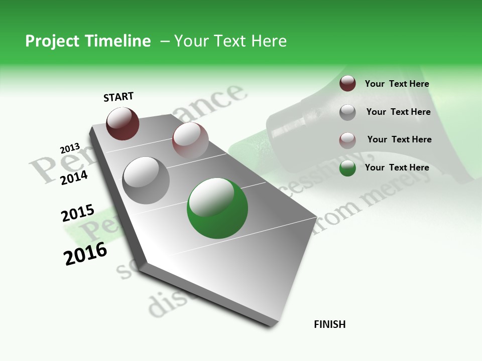 Texture Color Learning PowerPoint Template