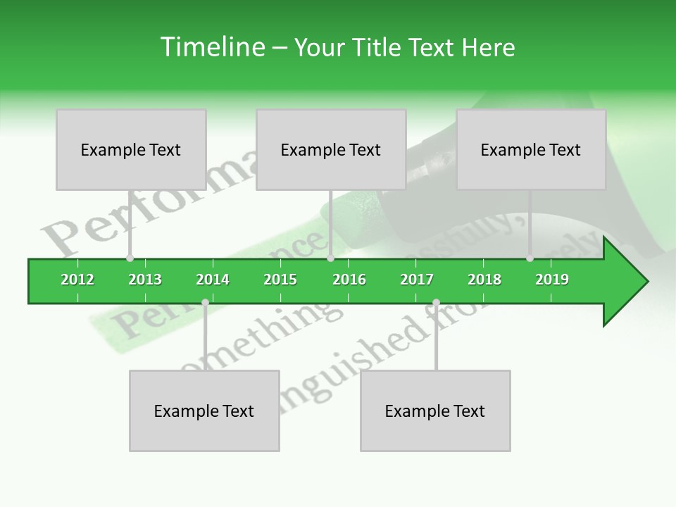 Texture Color Learning PowerPoint Template