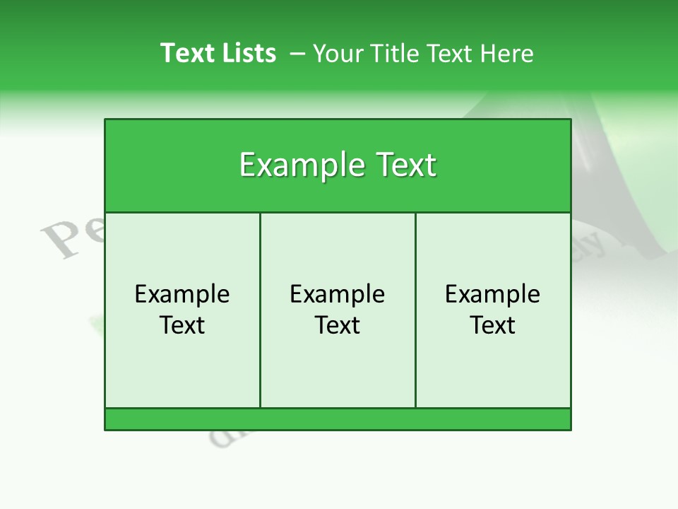 Texture Color Learning PowerPoint Template