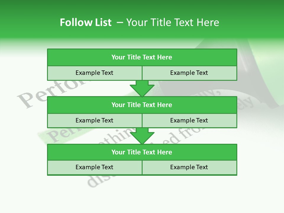 Texture Color Learning PowerPoint Template