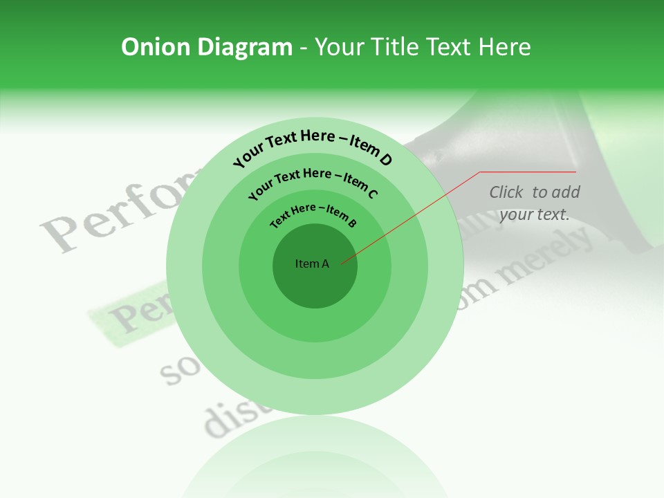 Texture Color Learning PowerPoint Template