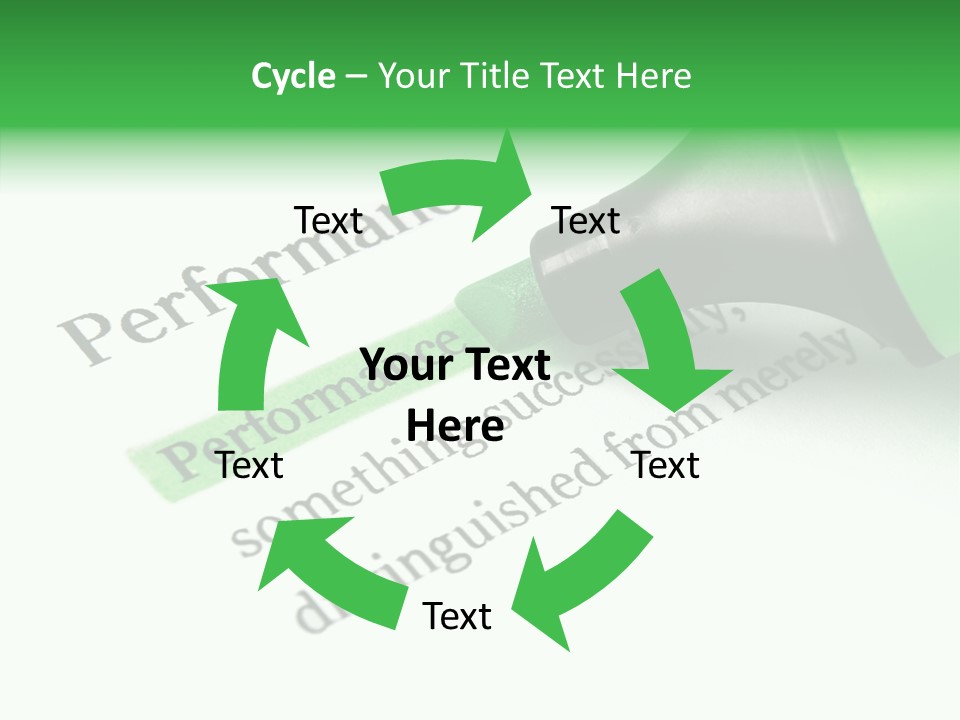 Texture Color Learning PowerPoint Template