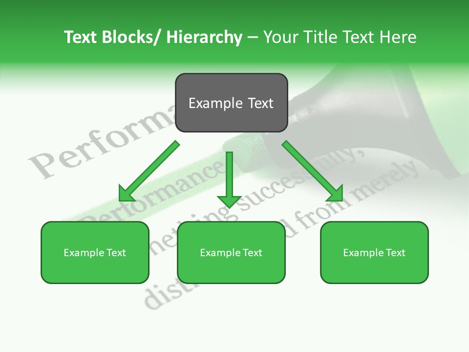 Texture Color Learning PowerPoint Template