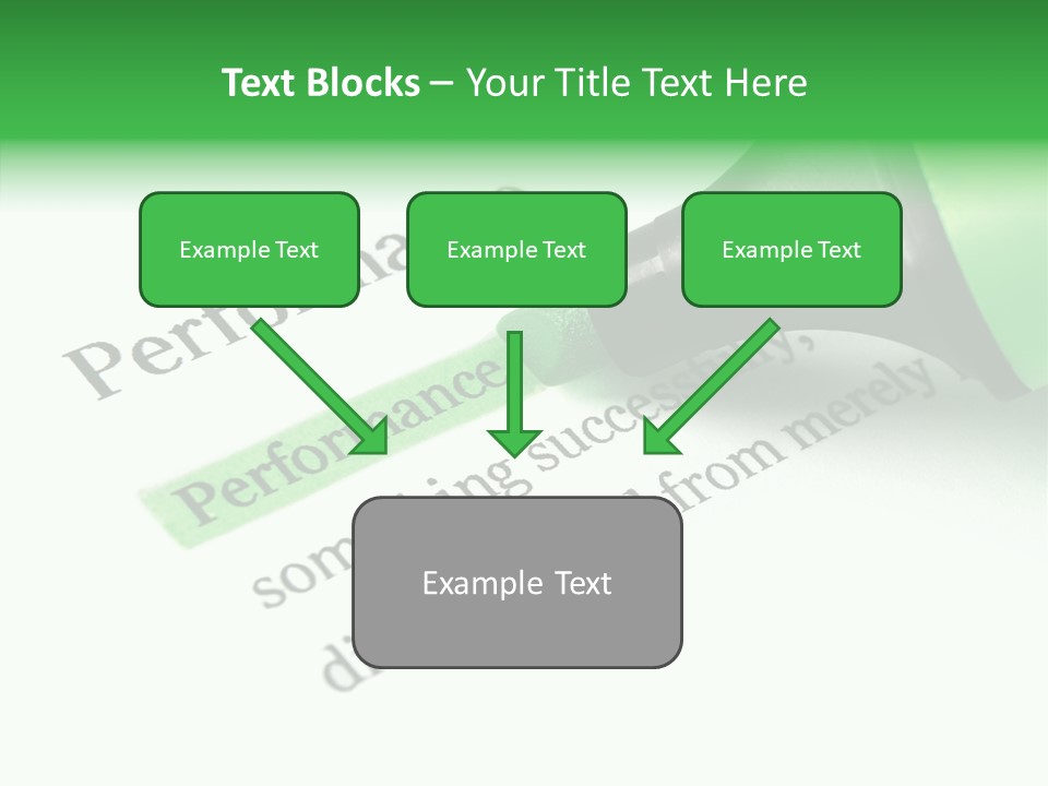 Texture Color Learning PowerPoint Template