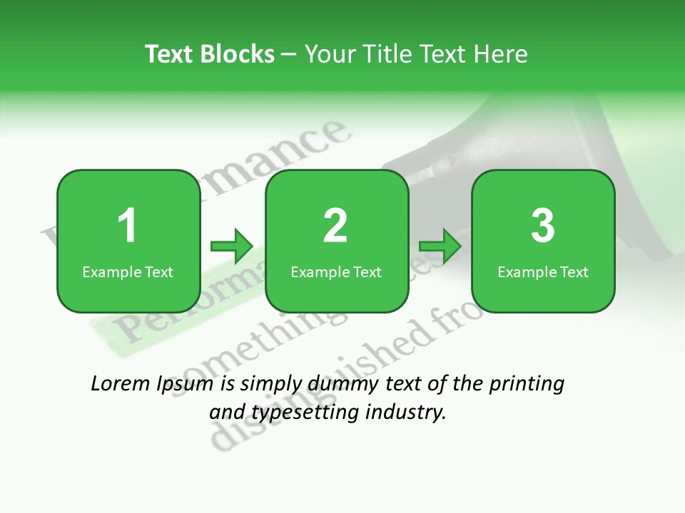 Texture Color Learning PowerPoint Template