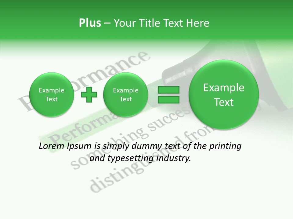 Texture Color Learning PowerPoint Template