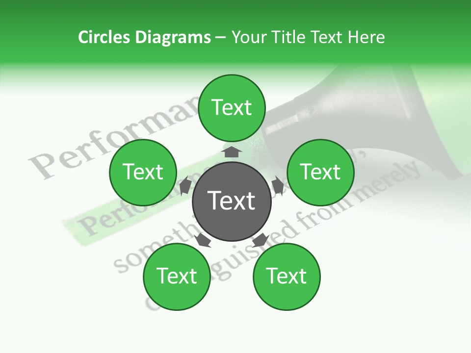 Texture Color Learning PowerPoint Template