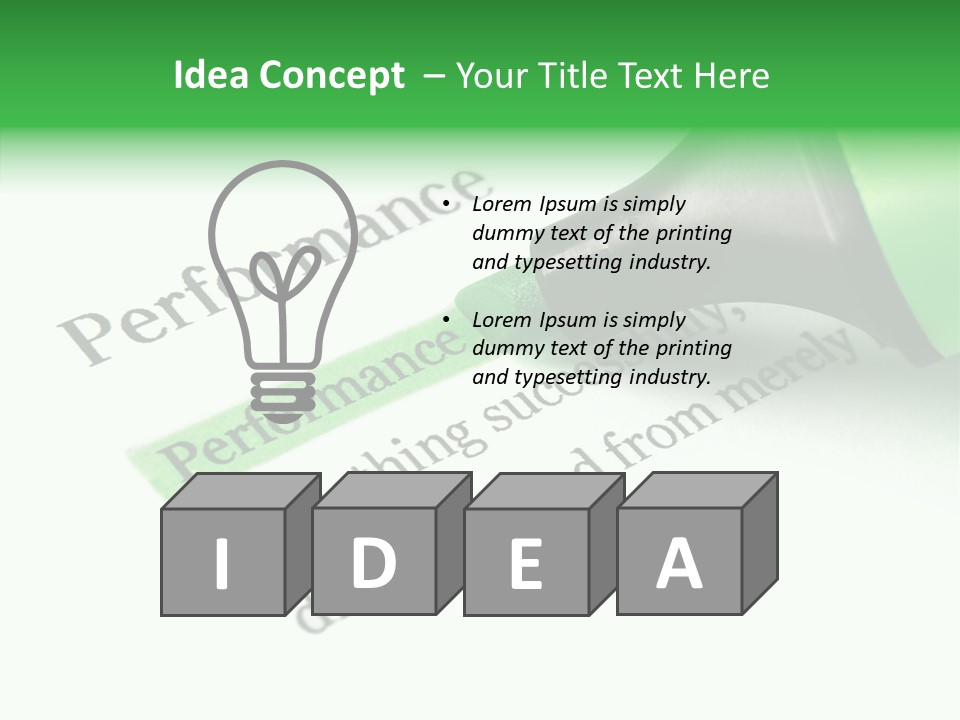 Texture Color Learning PowerPoint Template