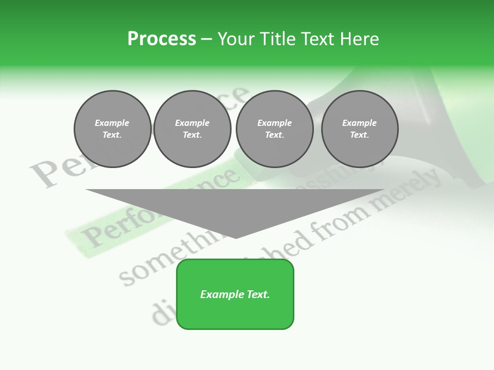 Texture Color Learning PowerPoint Template