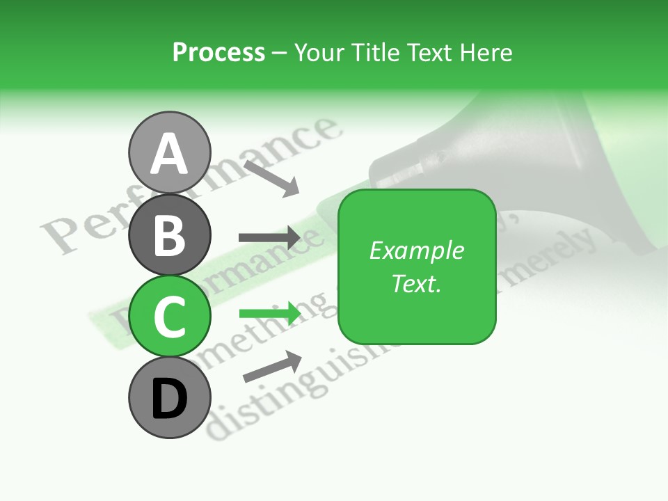 Texture Color Learning PowerPoint Template