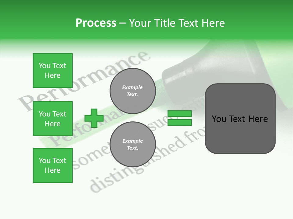 Texture Color Learning PowerPoint Template