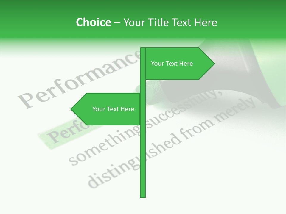 Texture Color Learning PowerPoint Template