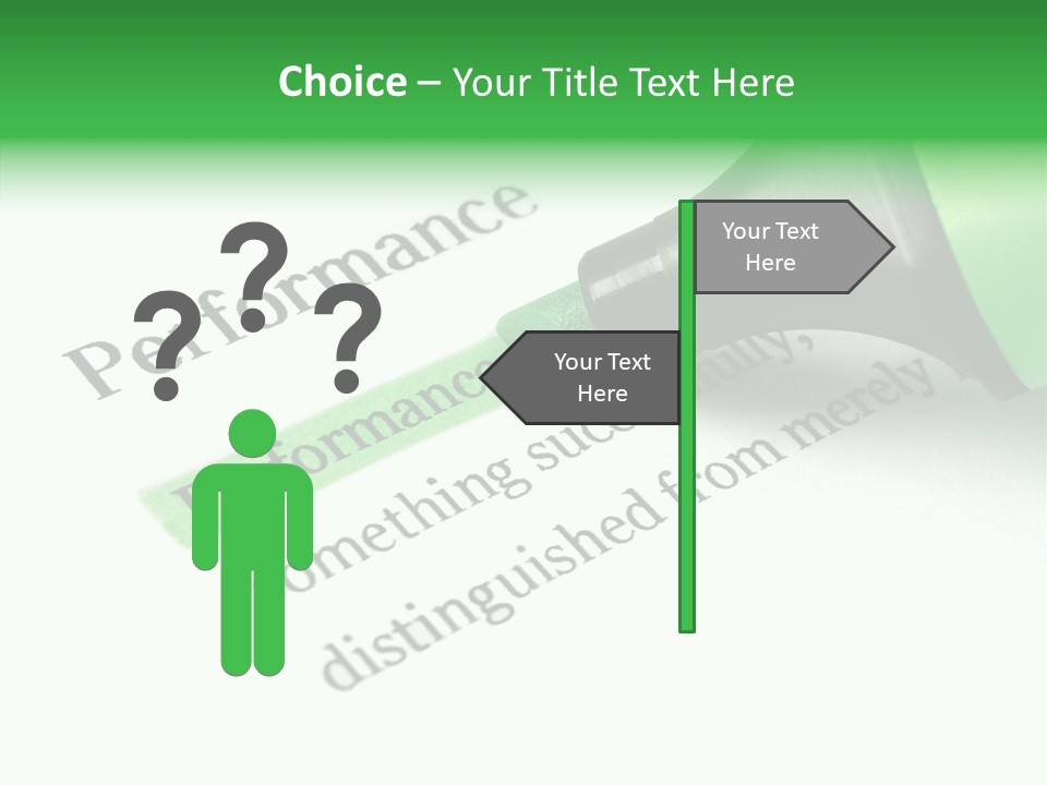 Texture Color Learning PowerPoint Template