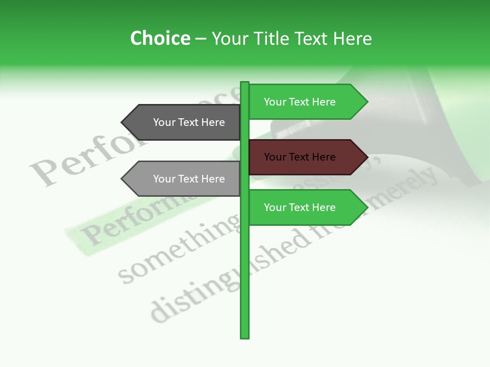 Texture Color Learning PowerPoint Template