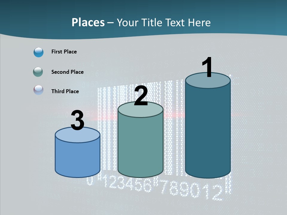 Light Concept Bar PowerPoint Template
