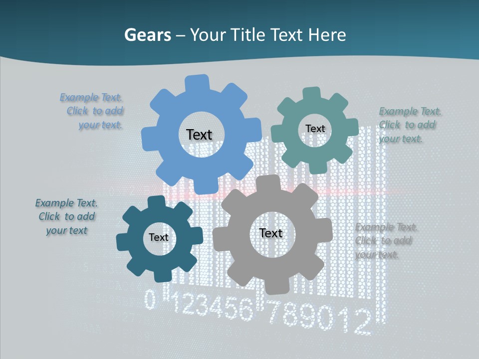 Light Concept Bar PowerPoint Template