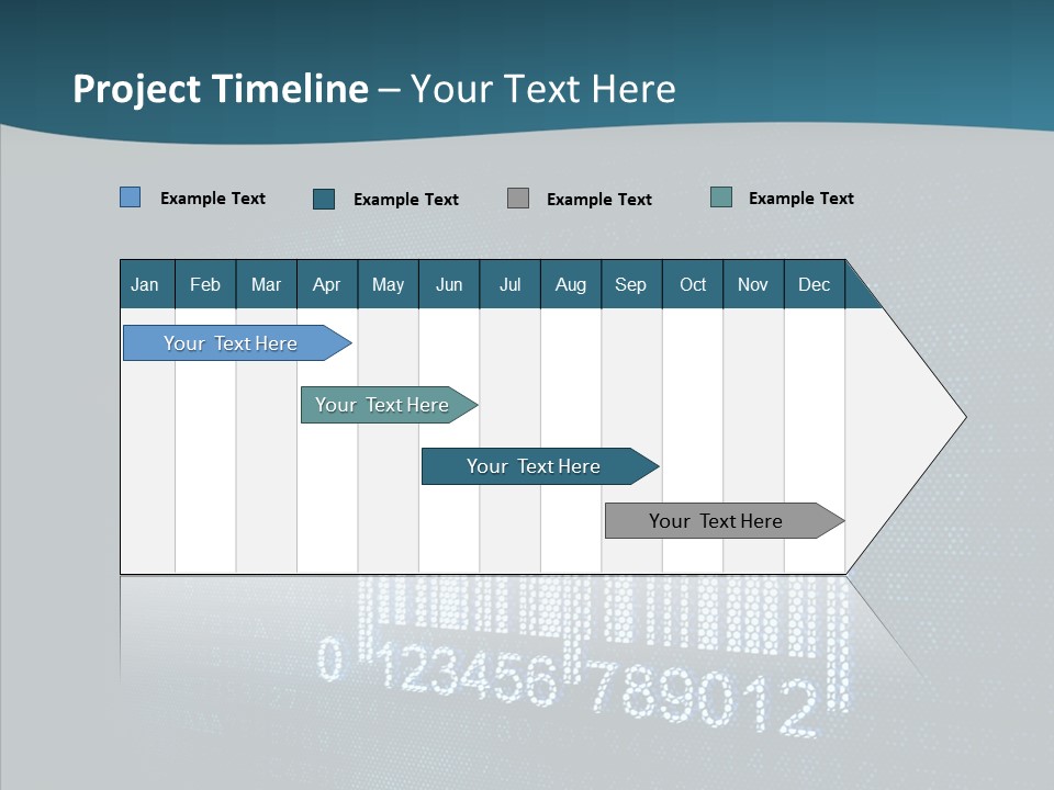 Light Concept Bar PowerPoint Template