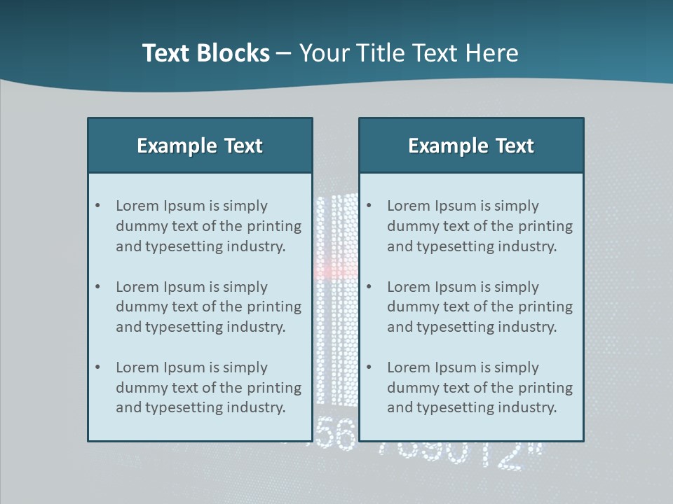 Light Concept Bar PowerPoint Template