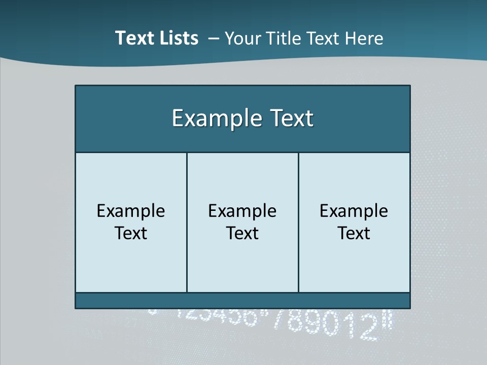 Light Concept Bar PowerPoint Template