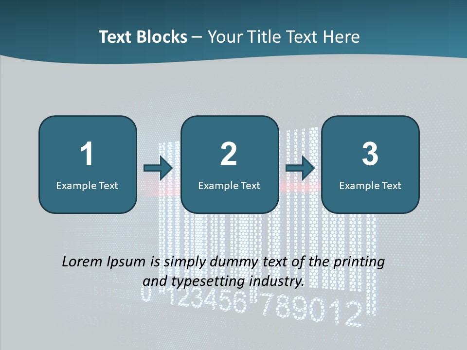Light Concept Bar PowerPoint Template