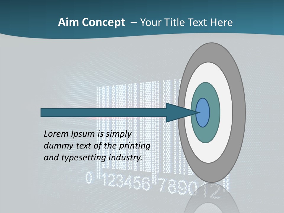 Light Concept Bar PowerPoint Template